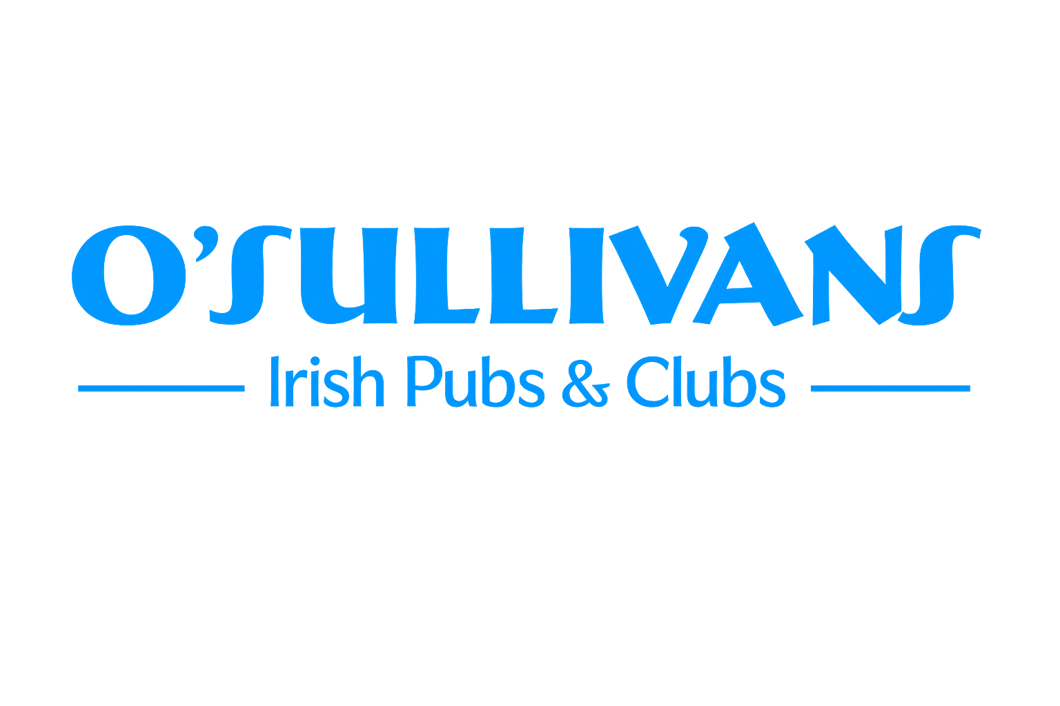 O’Sullivans Irish Pub Paris blue logo nightlife bar